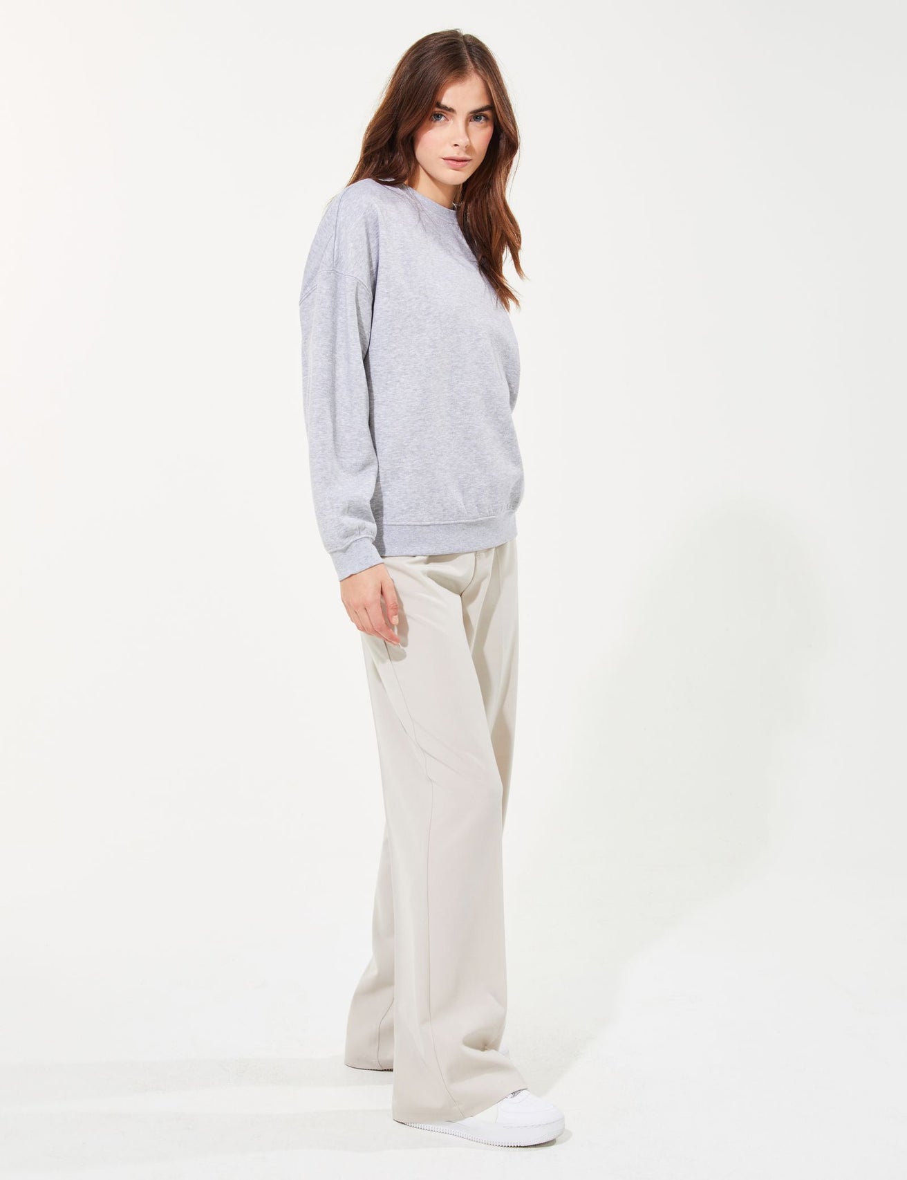 Pantalon palazzo beige - Image 4