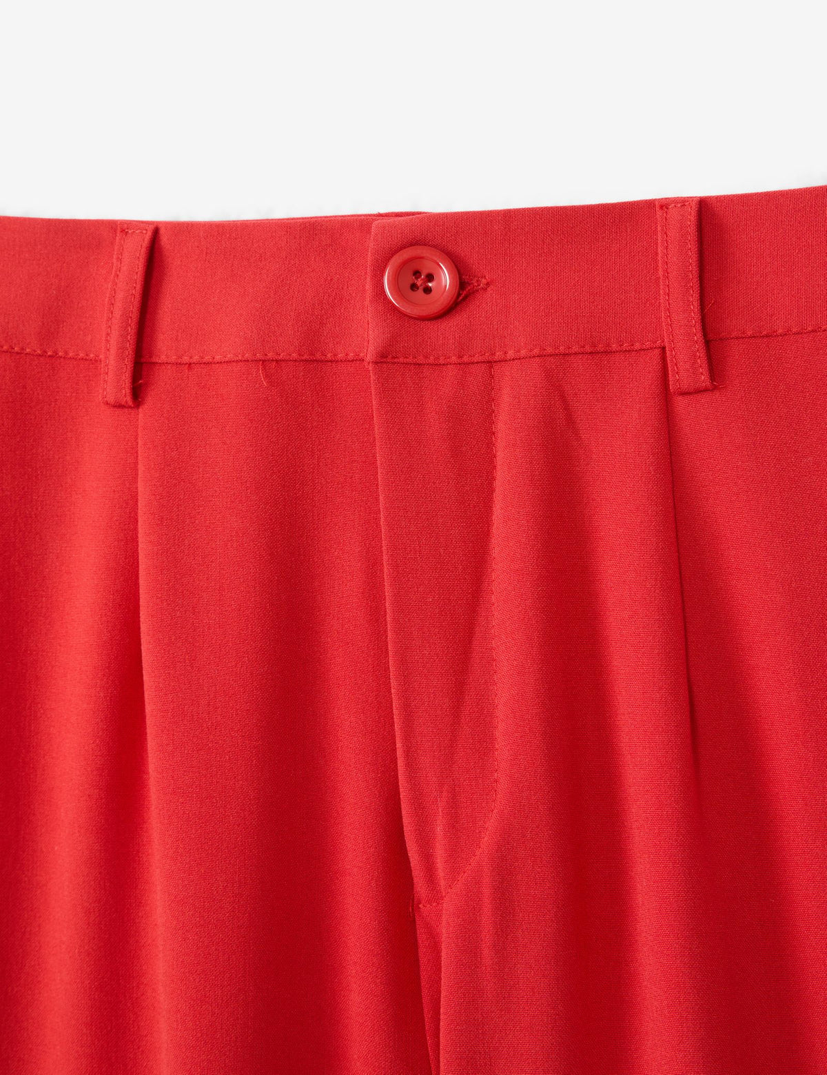 Pantalon palazzo rouge vif