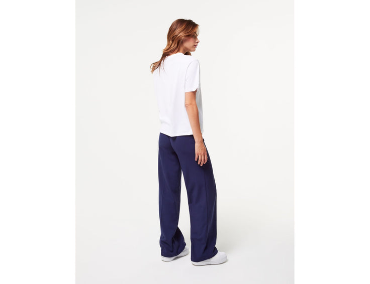 Pantalon palazzo bleu marine