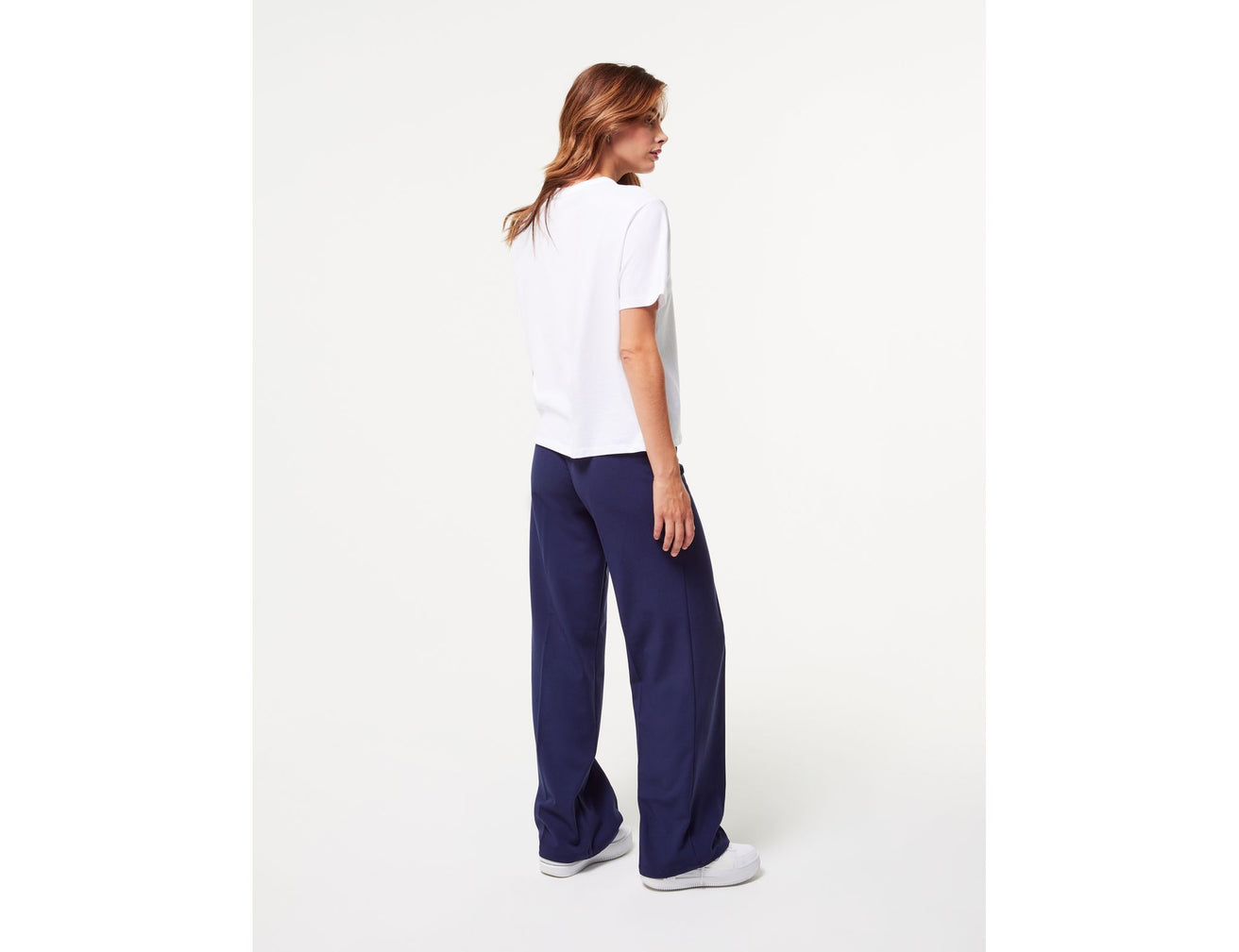 Pantalon palazzo bleu marine - Image 2