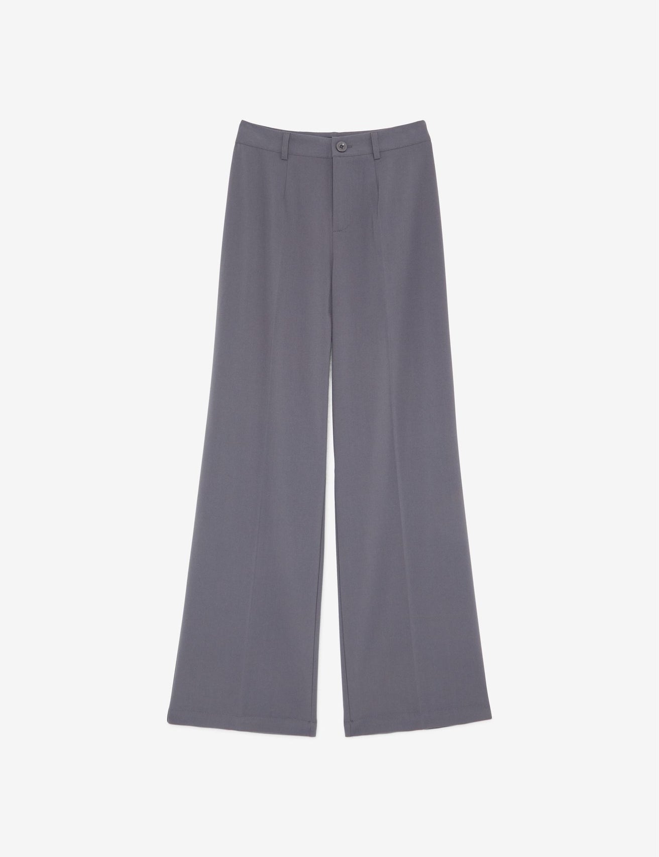 Pantalon palazzo gris foncé - Image 6