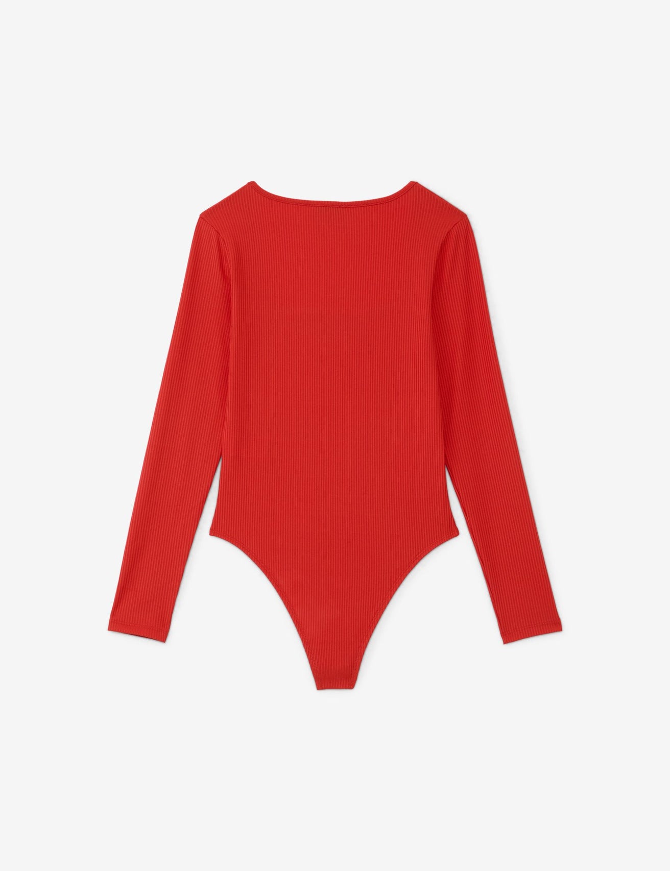 Body en maille rouge vif - Image 2