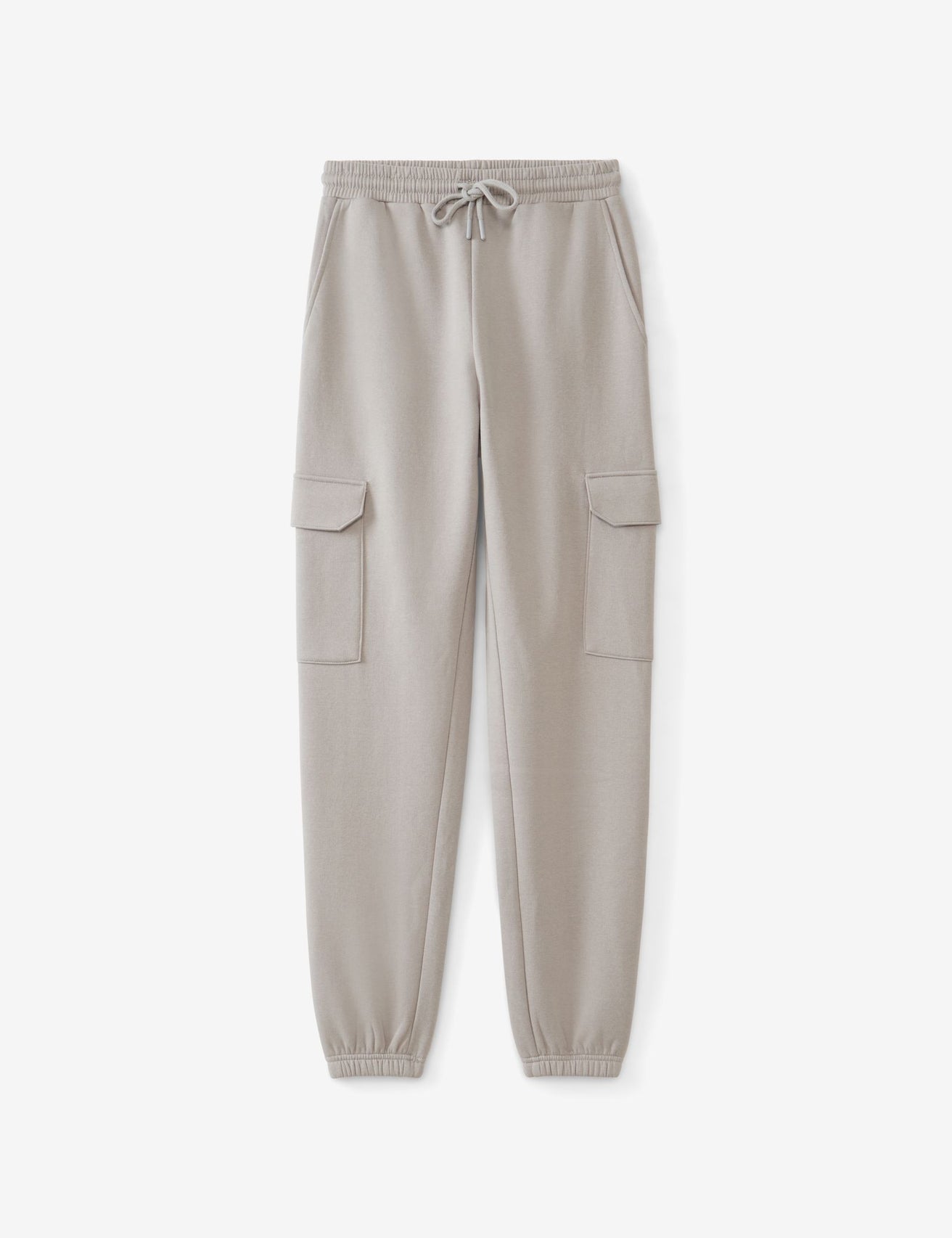 Jogging cargo gris clair - Image 1