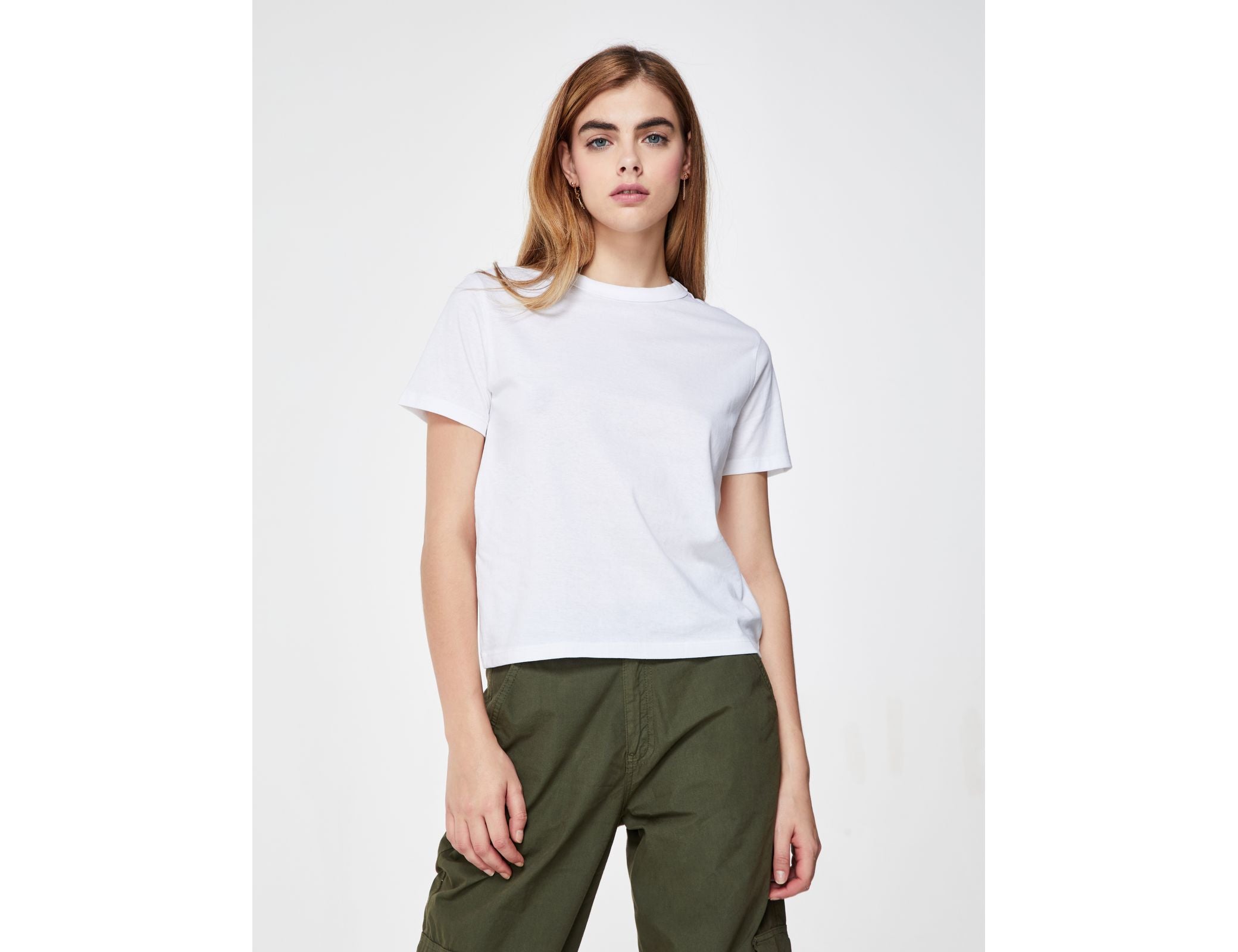 T-shirt basic blanc