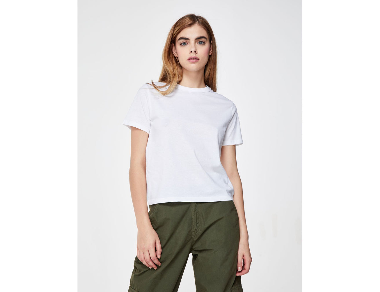 T-shirt basic blanc - Image 1