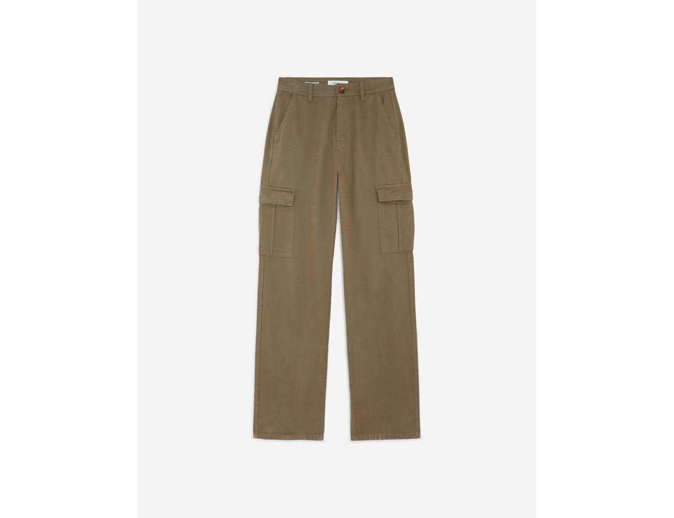 Pantalon cargo vert kaki - Image 1