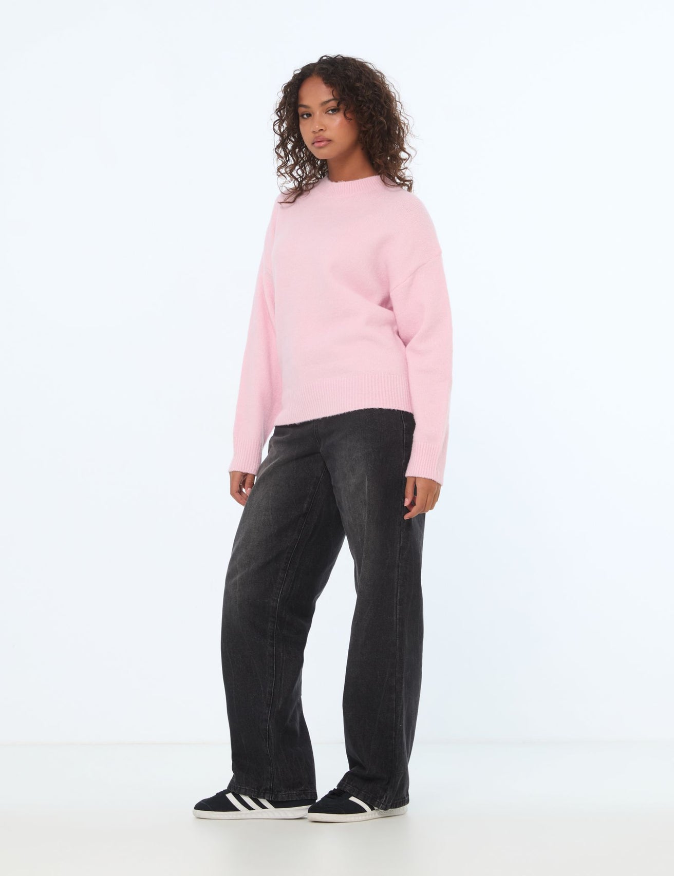 Pull en maille rose - Image 3