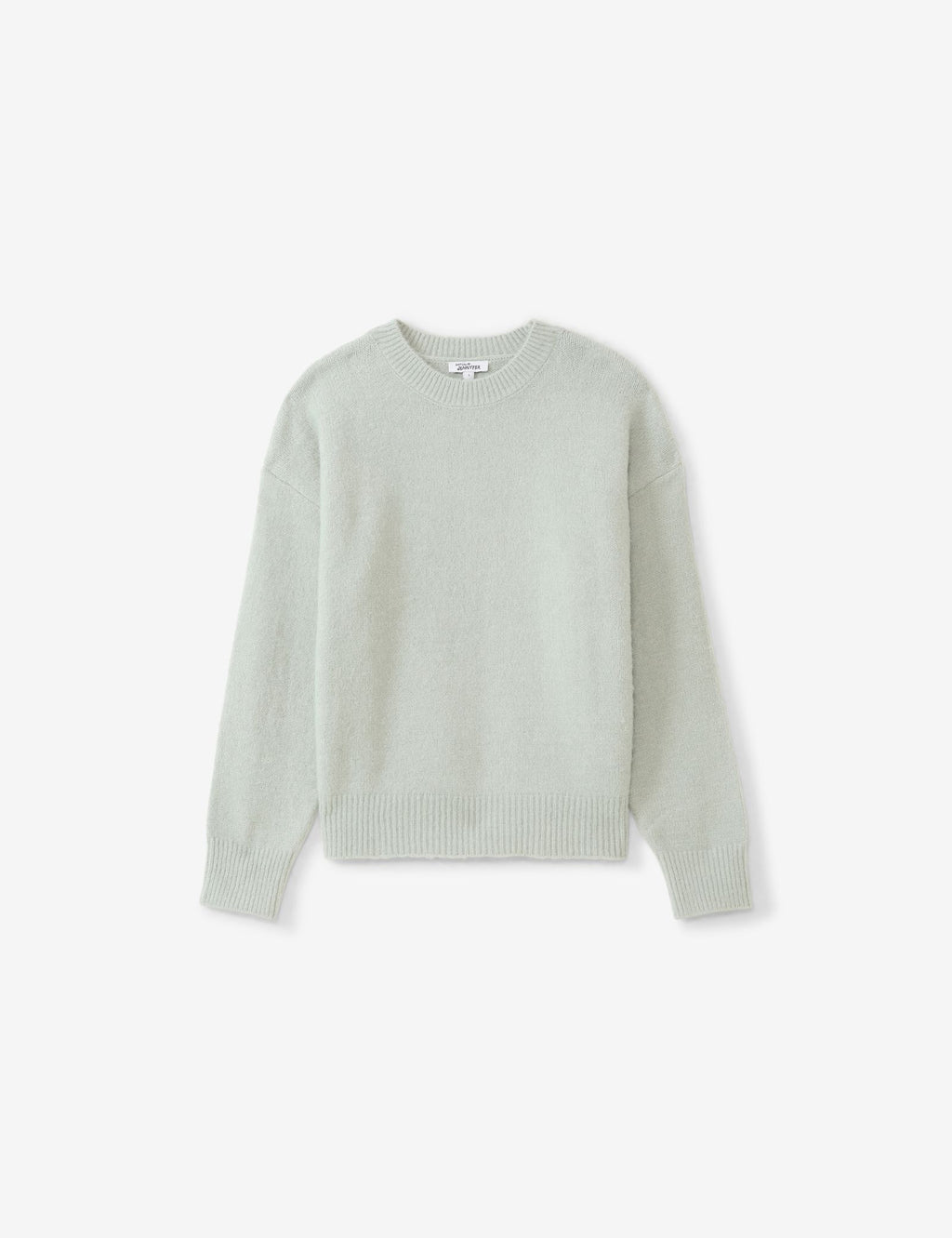 Pull vert clair en maille