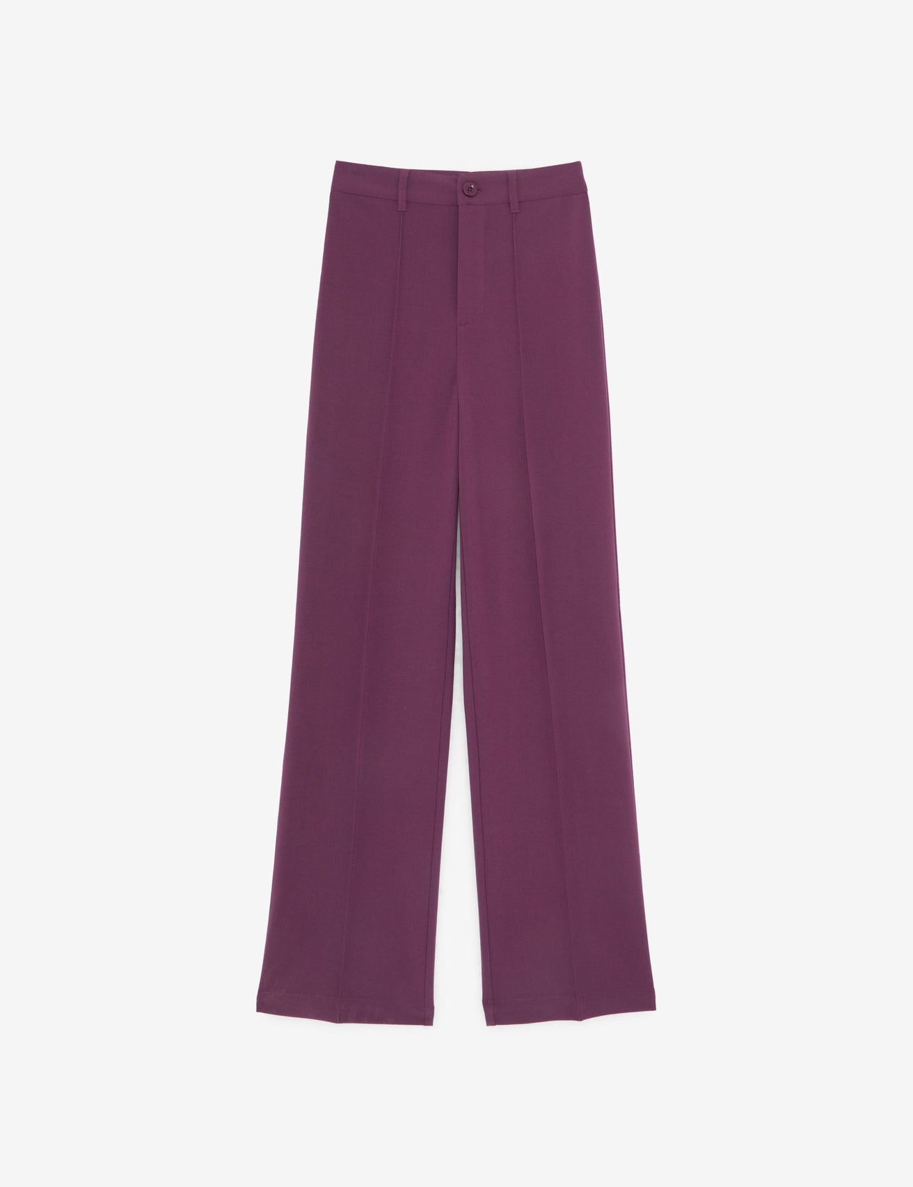 Pantalon tailleur prune - Image 6