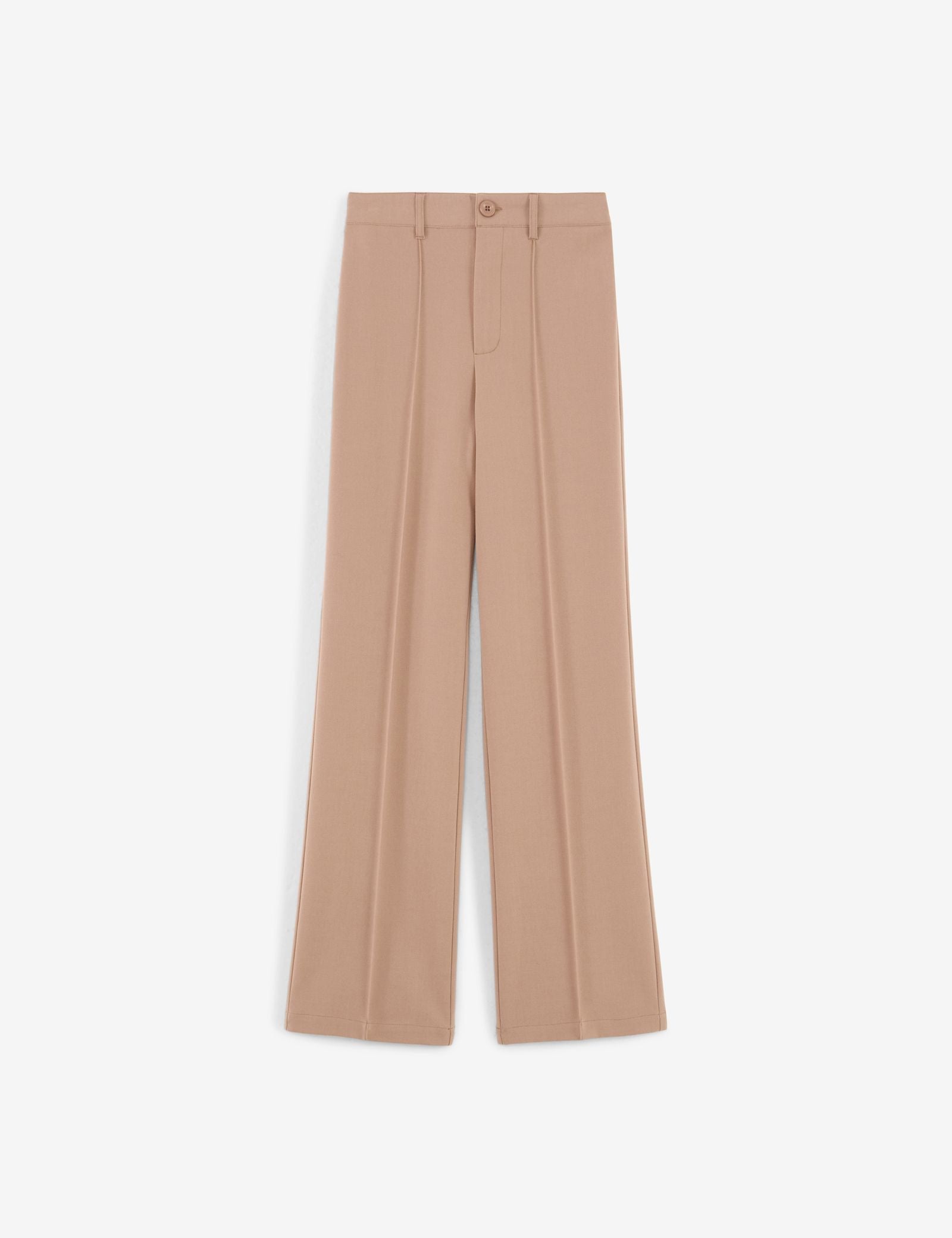 Pantalon palazzo camel