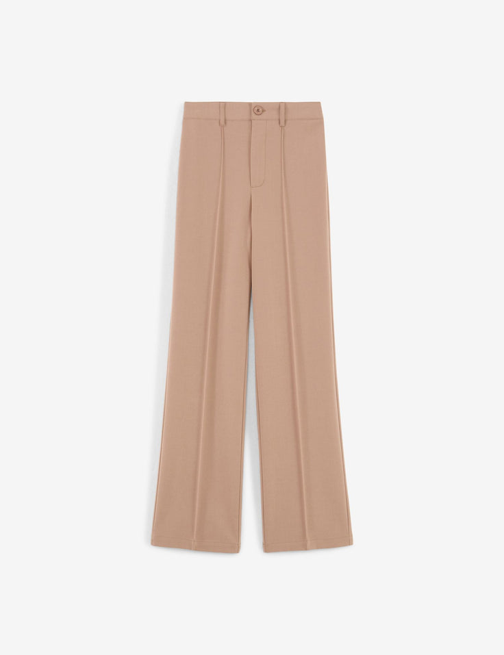 Pantalon palazzo camel