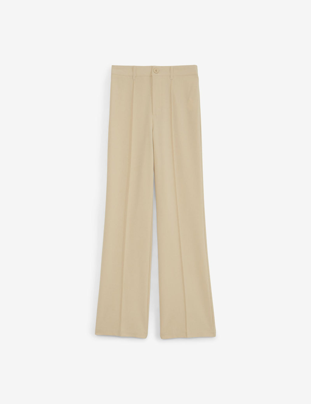 Pantalon palazzo beige foncé