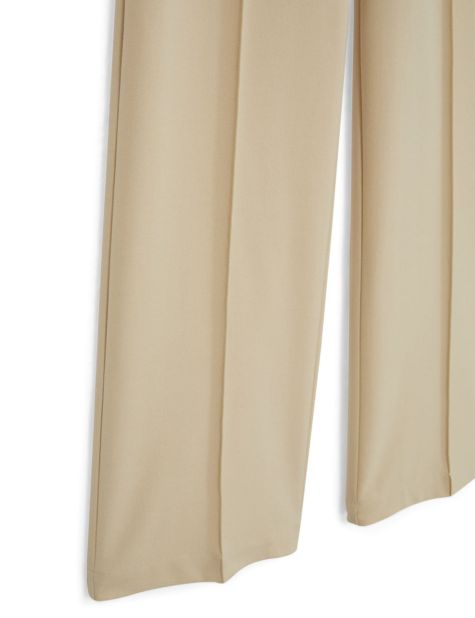 Pantalon palazzo beige foncé