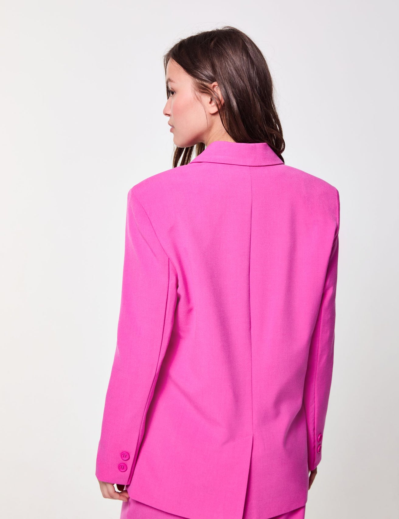 Veste blazer rose vif - Image 2