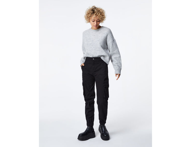 Pantalon cargo jogger noir