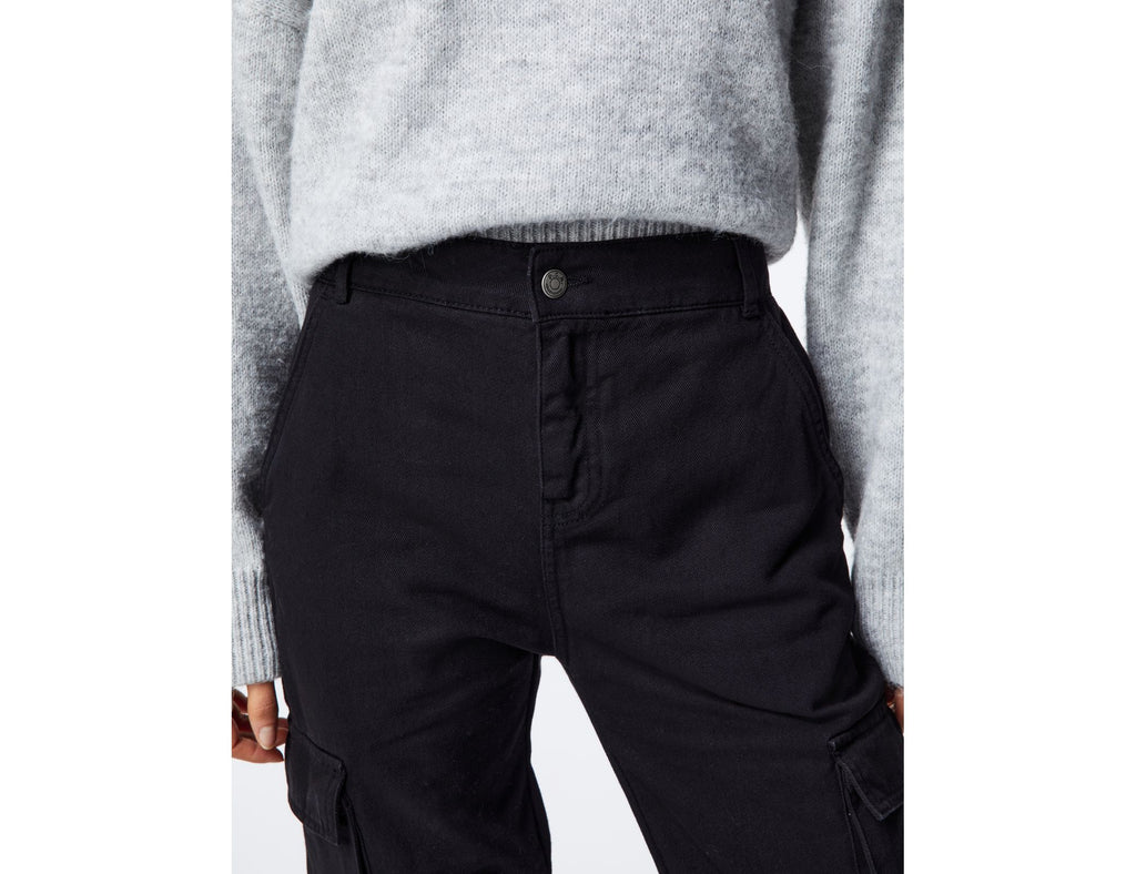 Pantalon cargo jogger noir