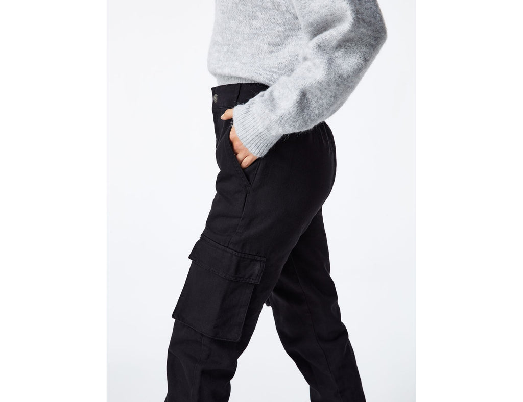 Pantalon cargo jogger noir