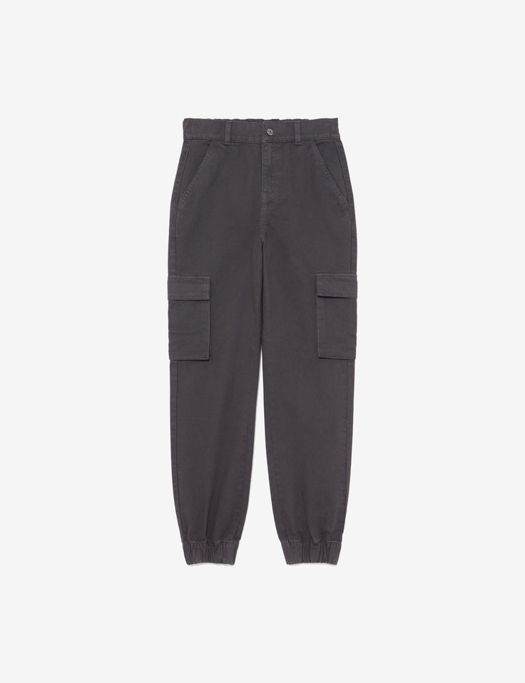 Pantalon cargo jogger gris foncé