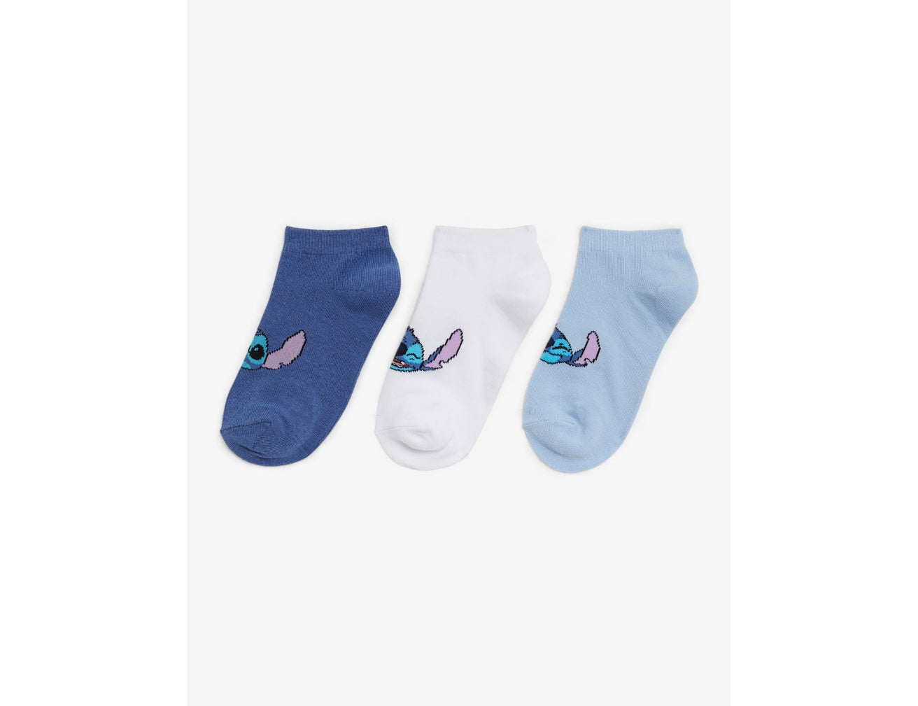 Chaussettes Disney Stitch bleues et blanches - Image 1