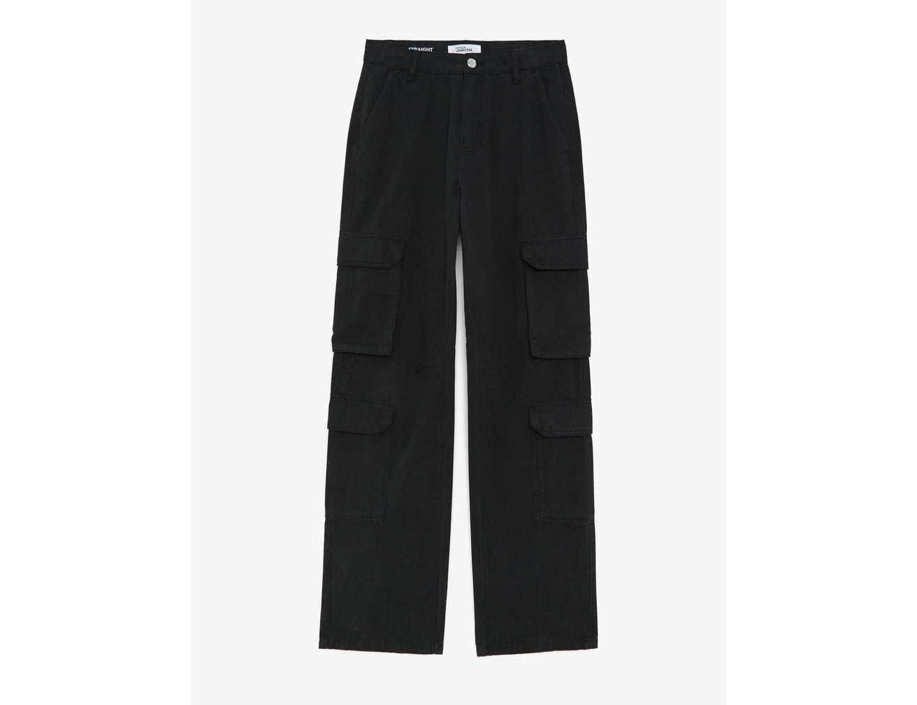 Pantalon straight cargo noir - Image 6