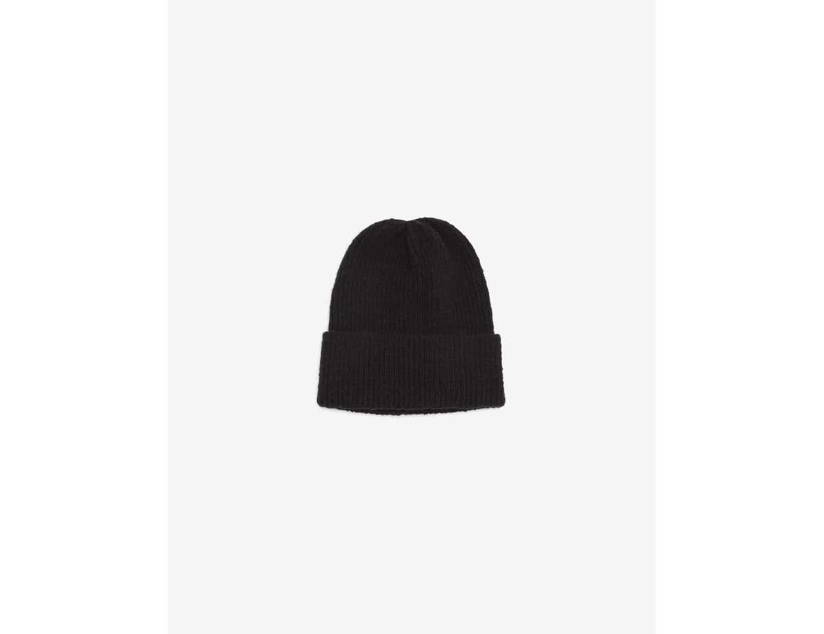 Bonnet en maille noire