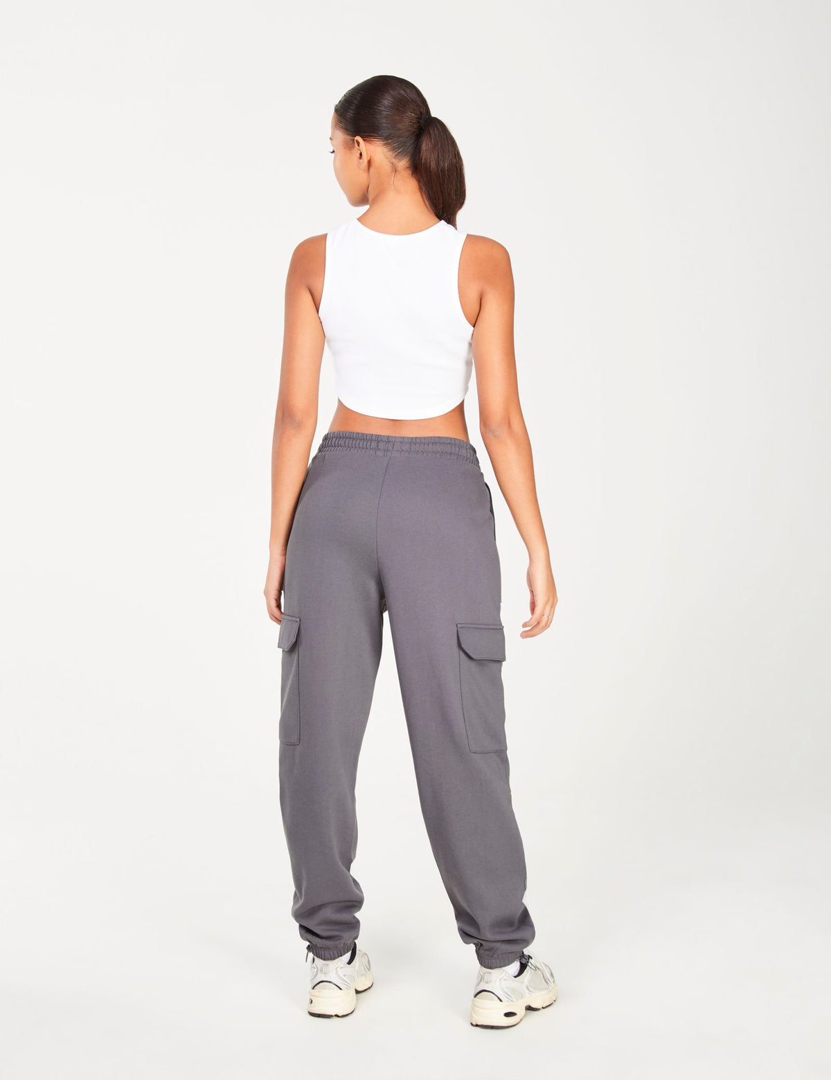 Jogging cargo gris foncé