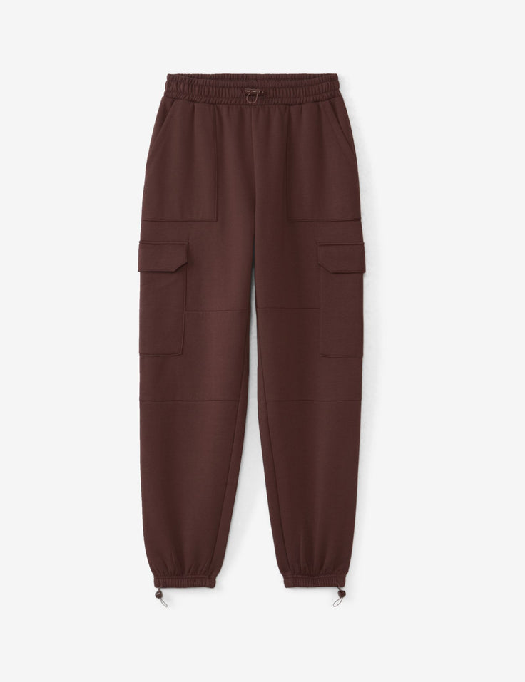 Jogging cargo marron foncé