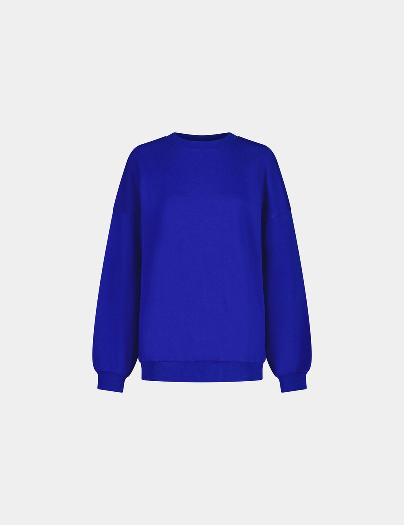 Sweat oversize bleu indigo - Image 1