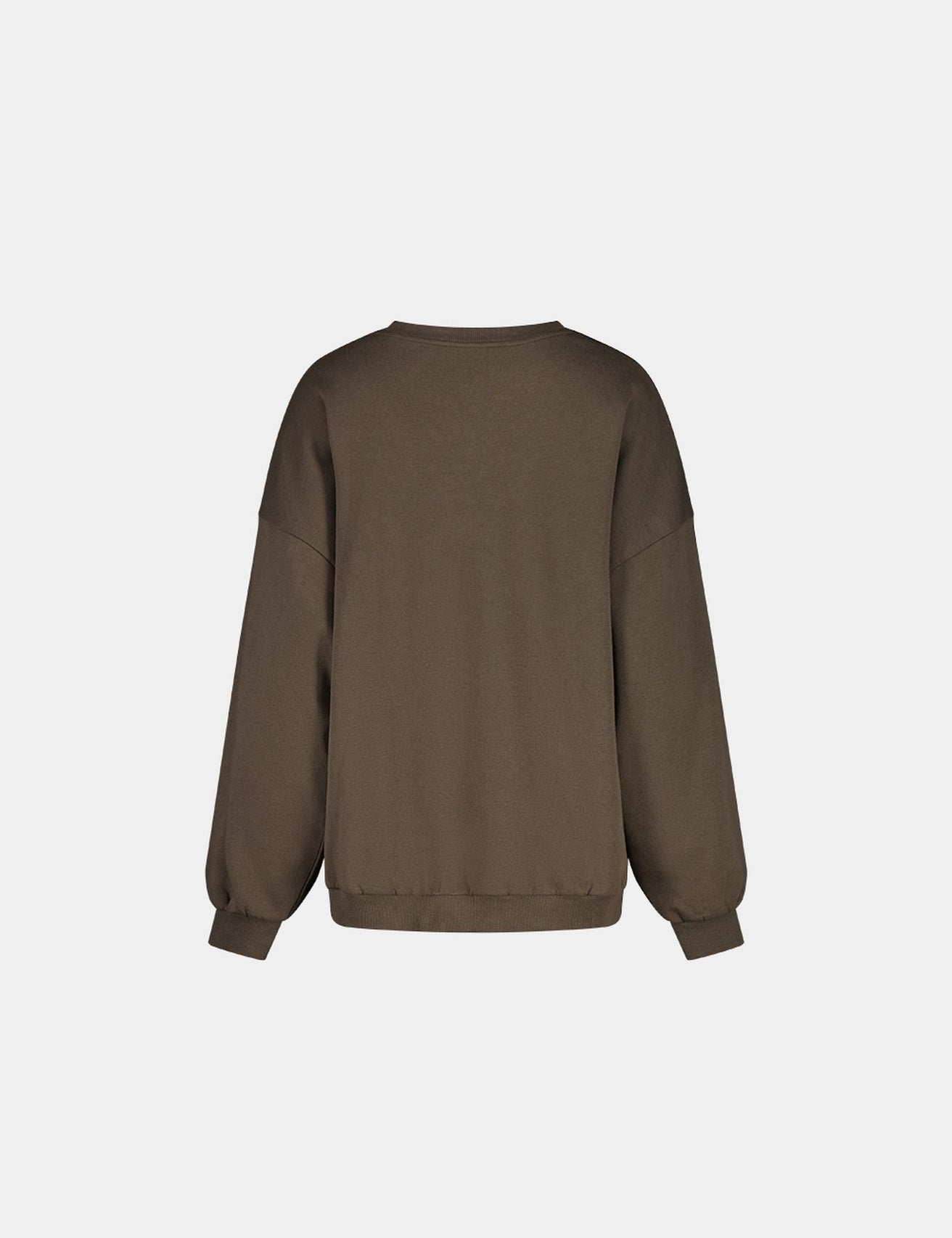 Sweat oversize marron clair - Image 4