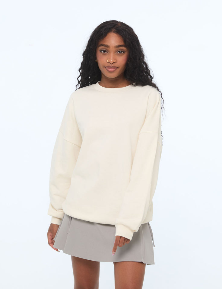 Sweat oversize sable