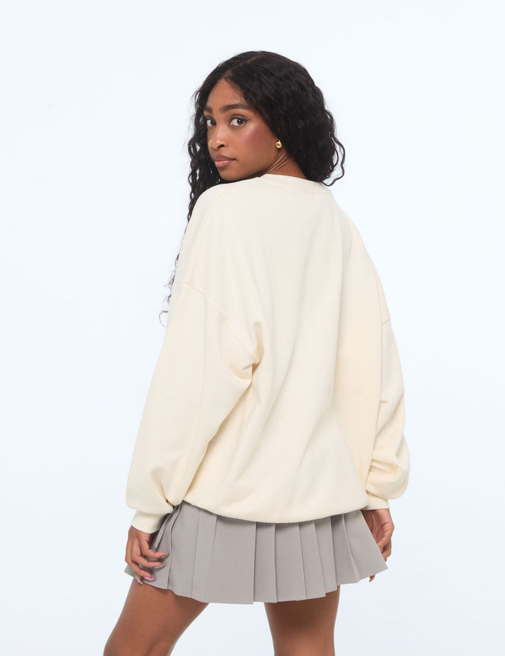 Sweat oversize sable