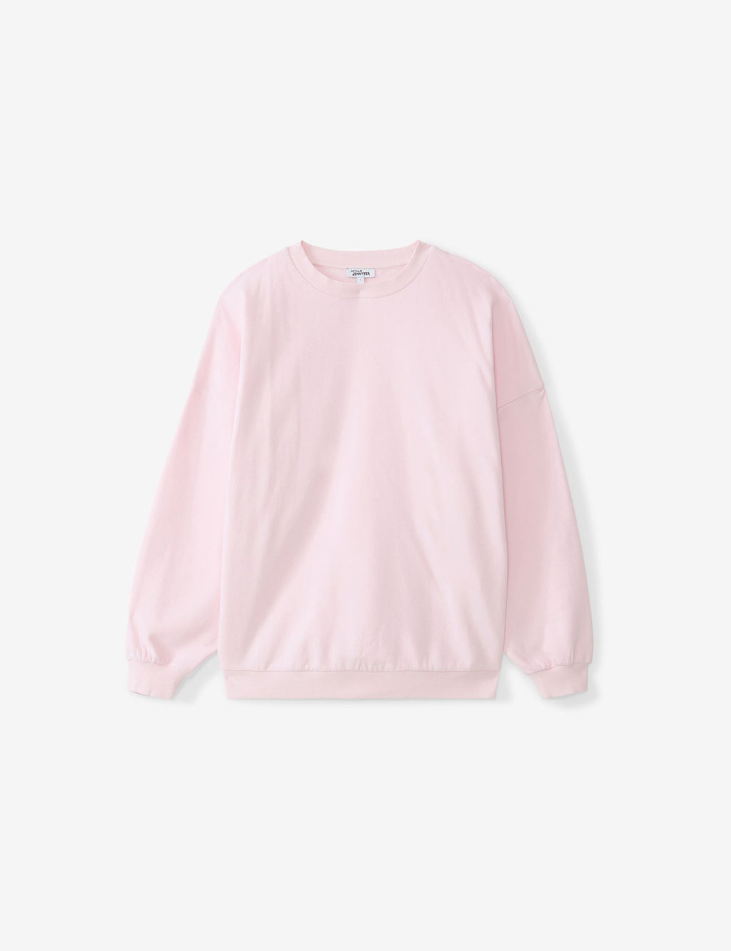 Sweat oversize rose clair