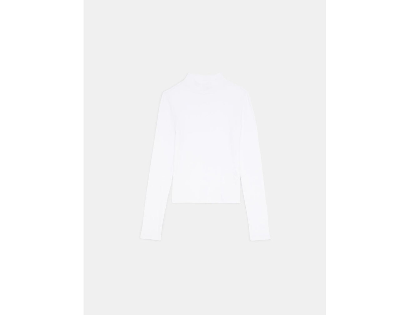 Pull col montant blanc - Image 1