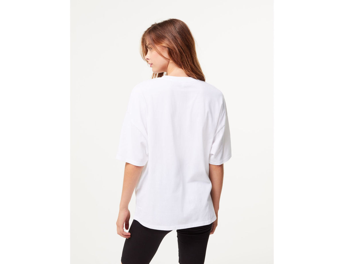 T-shirt oversize blanc