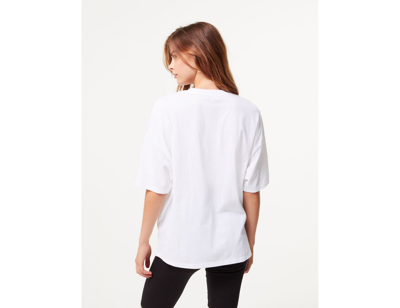 T-shirt oversize blanc - Image 2