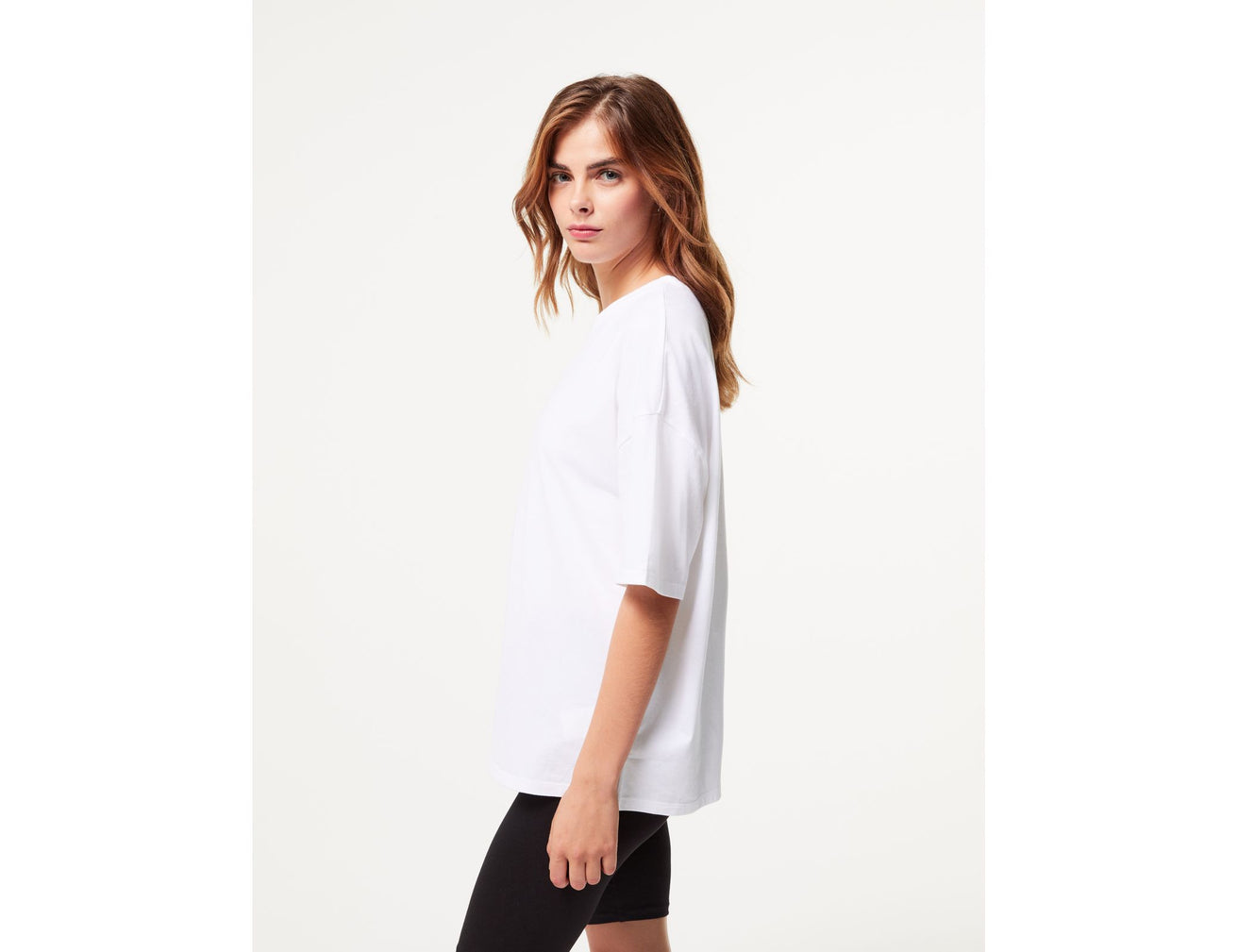 T-shirt oversize blanc - Image 3