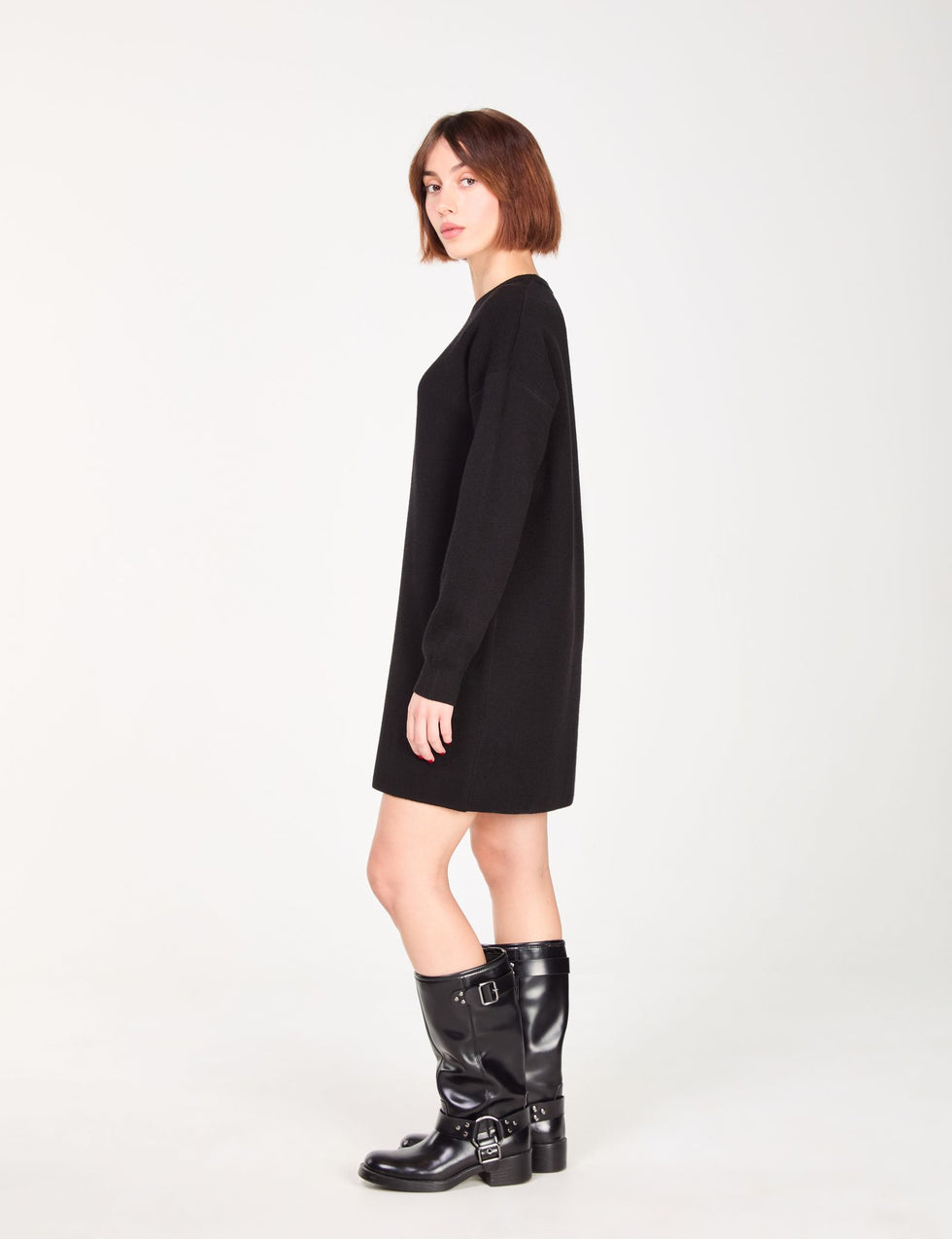 Robe pull noire