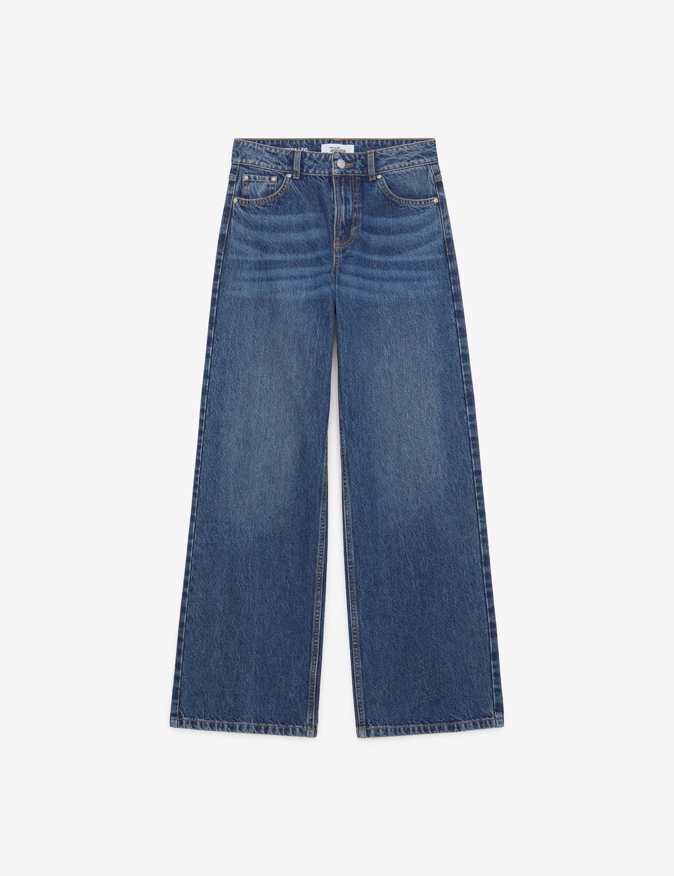 Jean wide leg bleu - Image 6