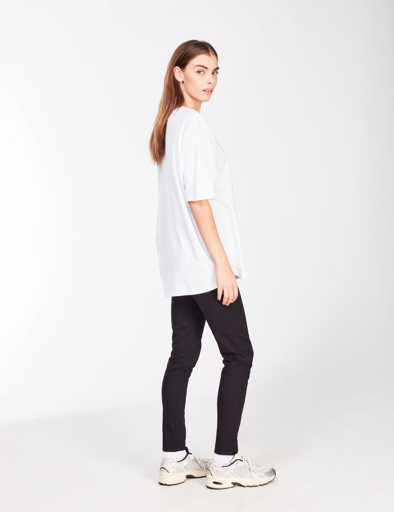 Jegging taille haute noir - Image 4