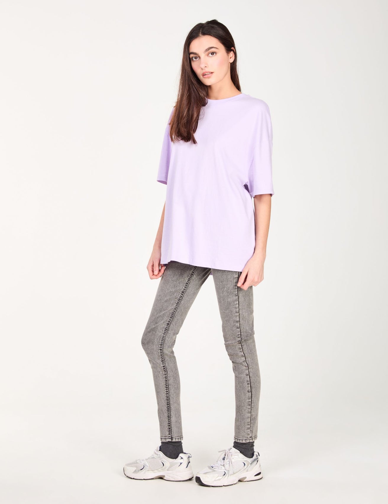 Jegging taille haute gris - Image 4