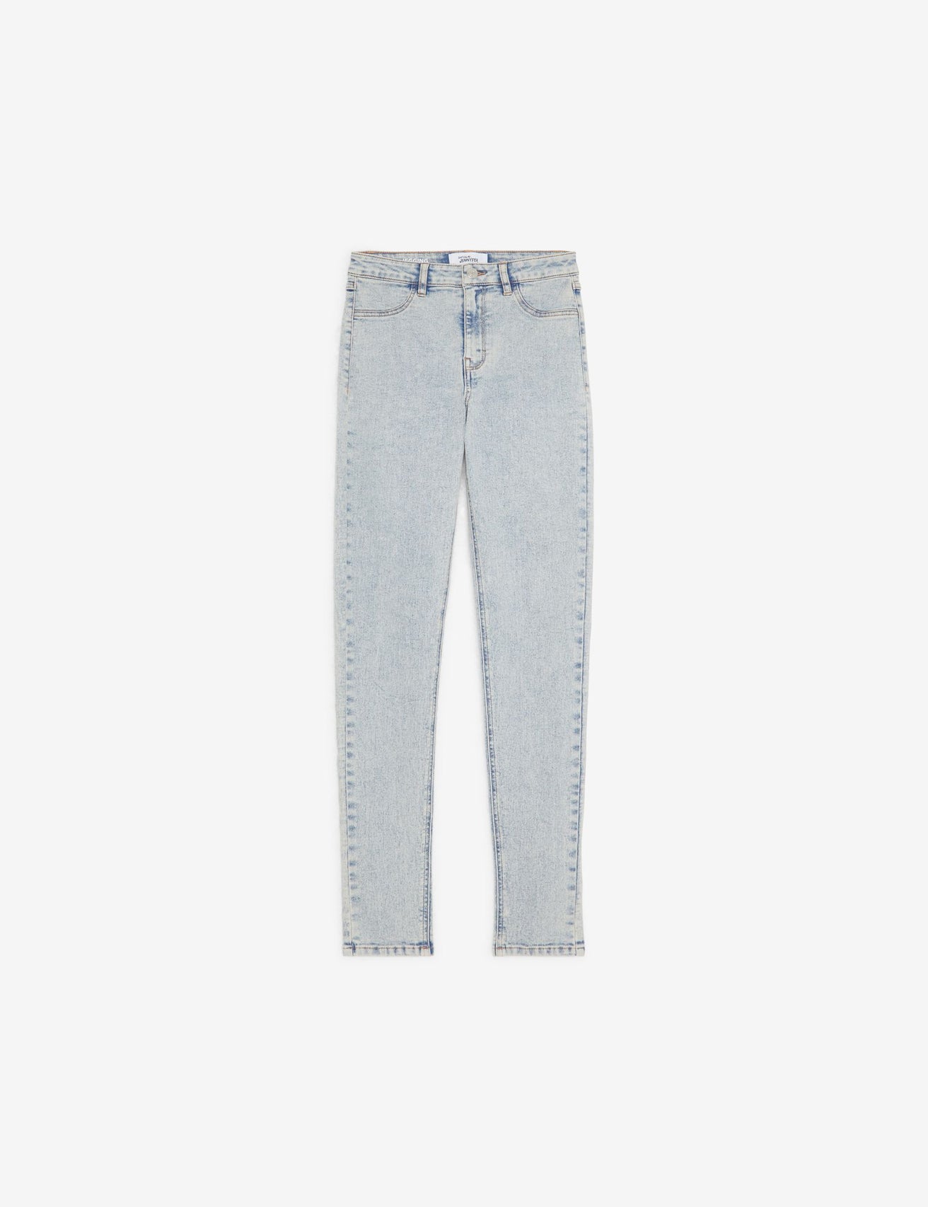 Jegging taille haute bleu - Image 1