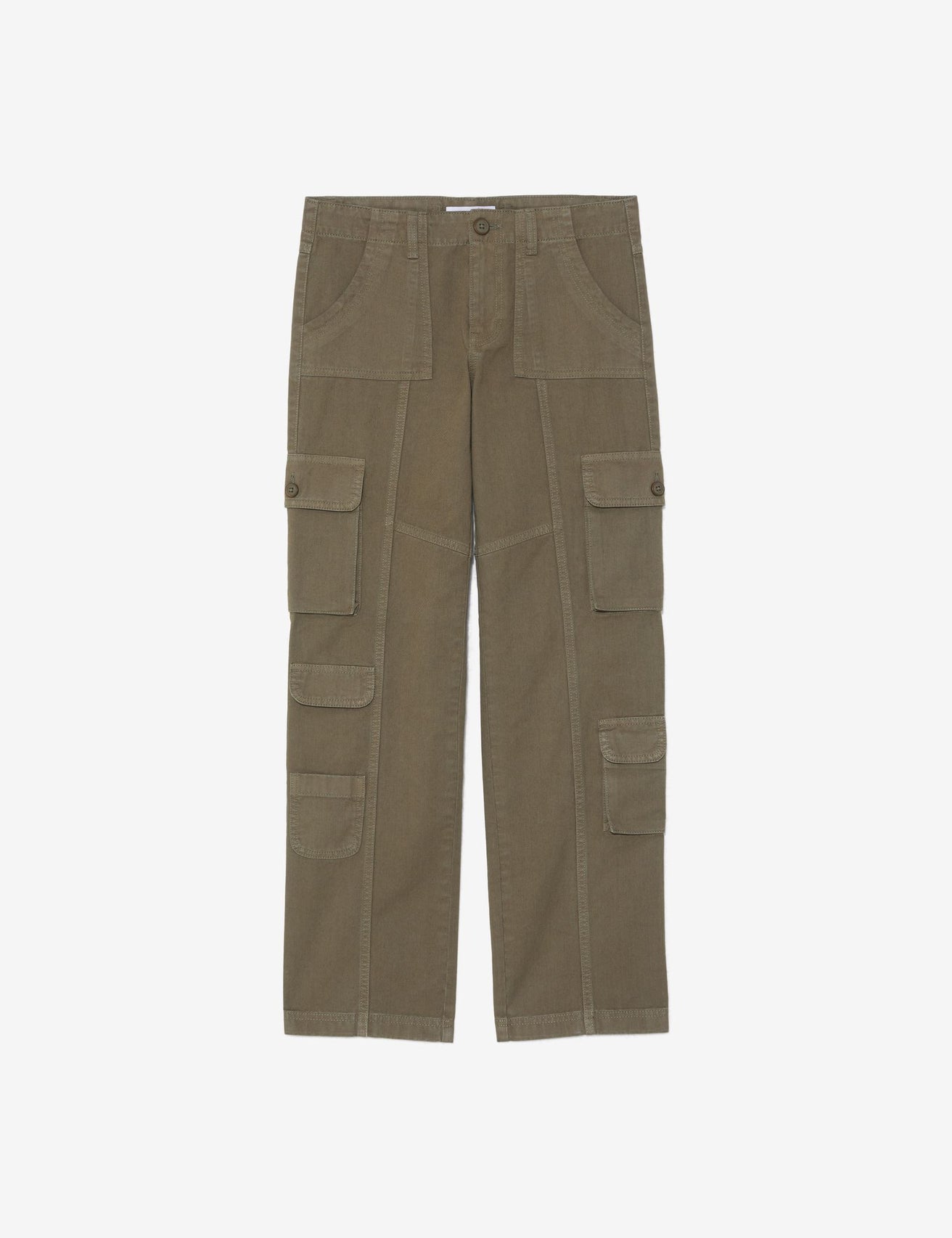 Jean cargo coupe straight kaki - Image 6