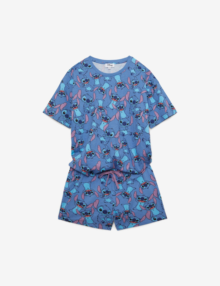 Set pyjama Stitch bleu marine