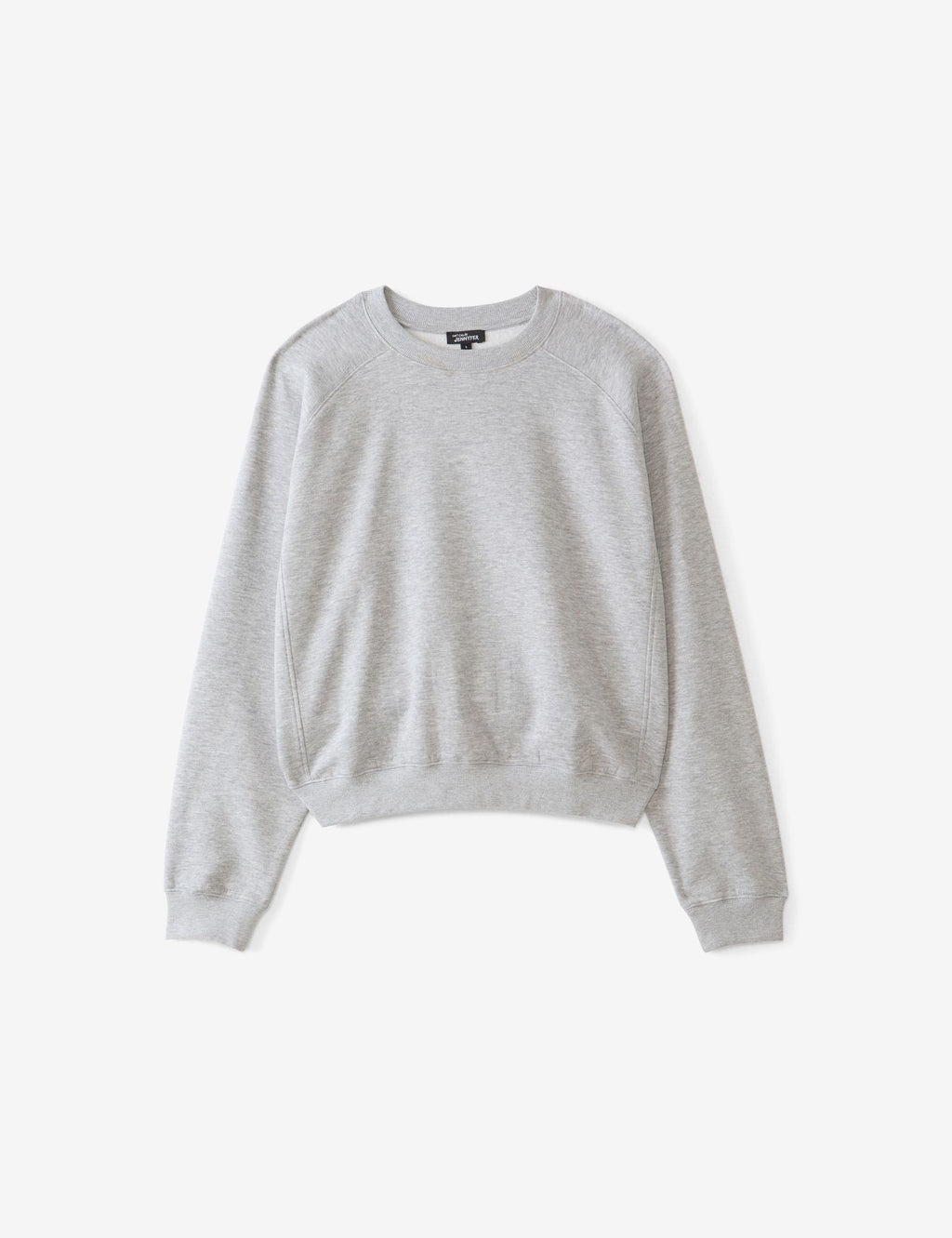 Sweat oversize gris chine