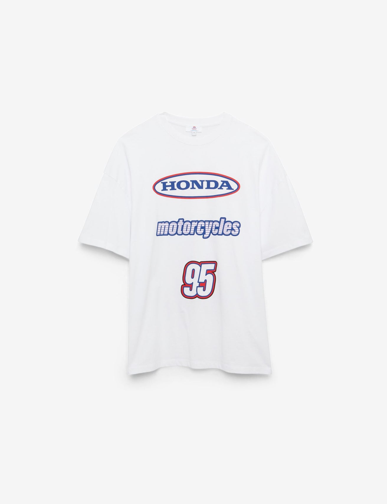 T-shirt oversize blanc Honda - Image 6