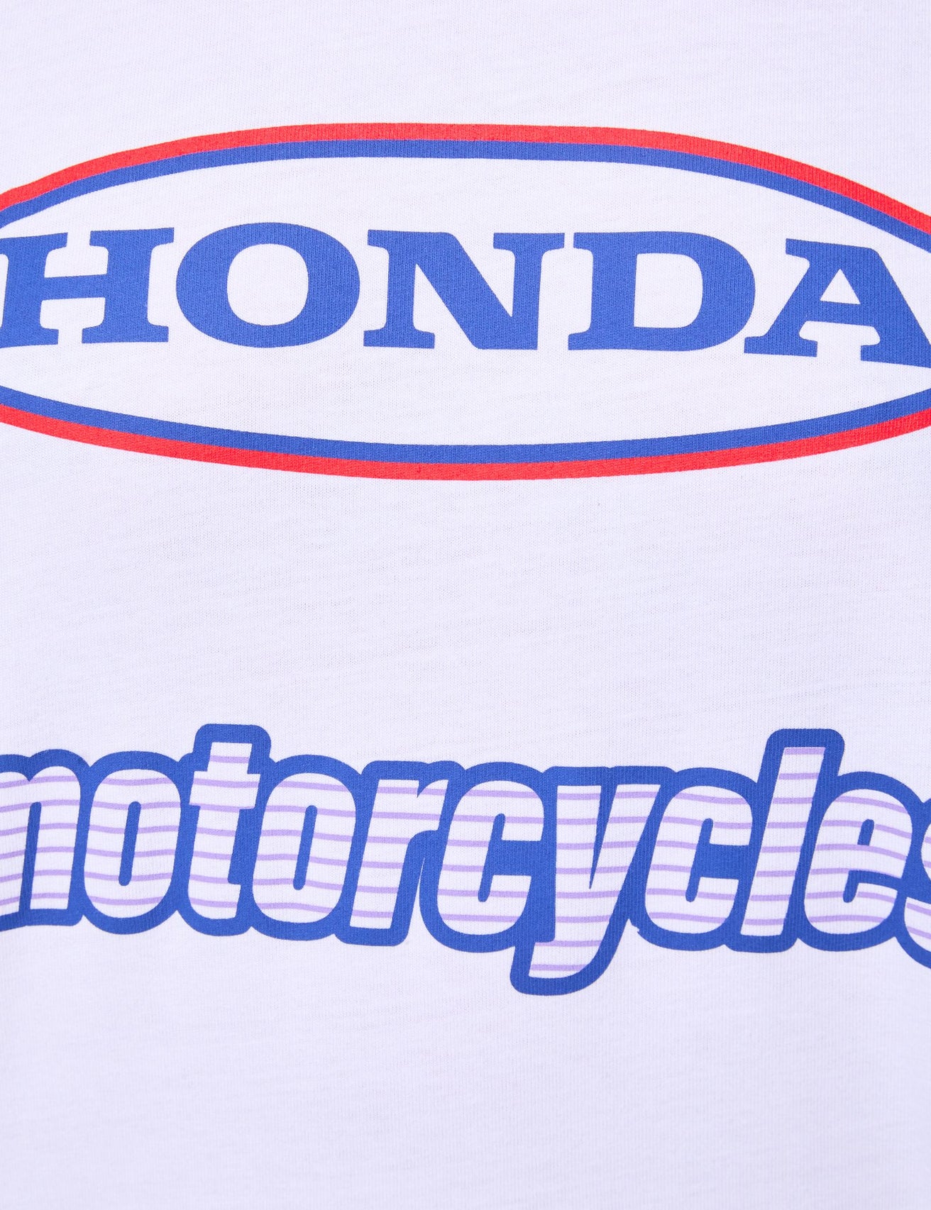 T-shirt oversize blanc Honda - Image 5