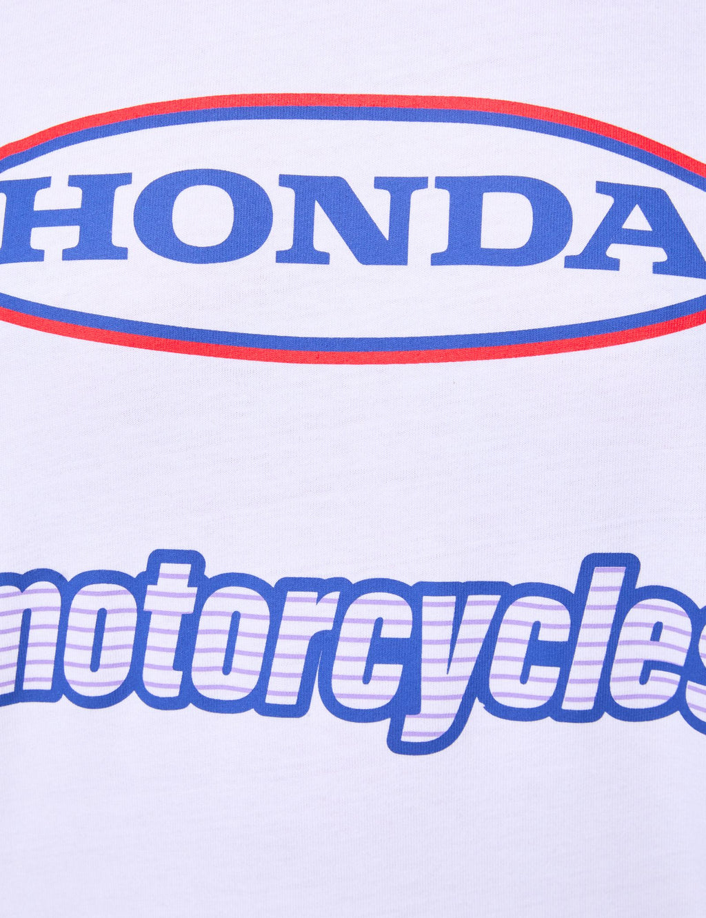 T-shirt oversize blanc Honda