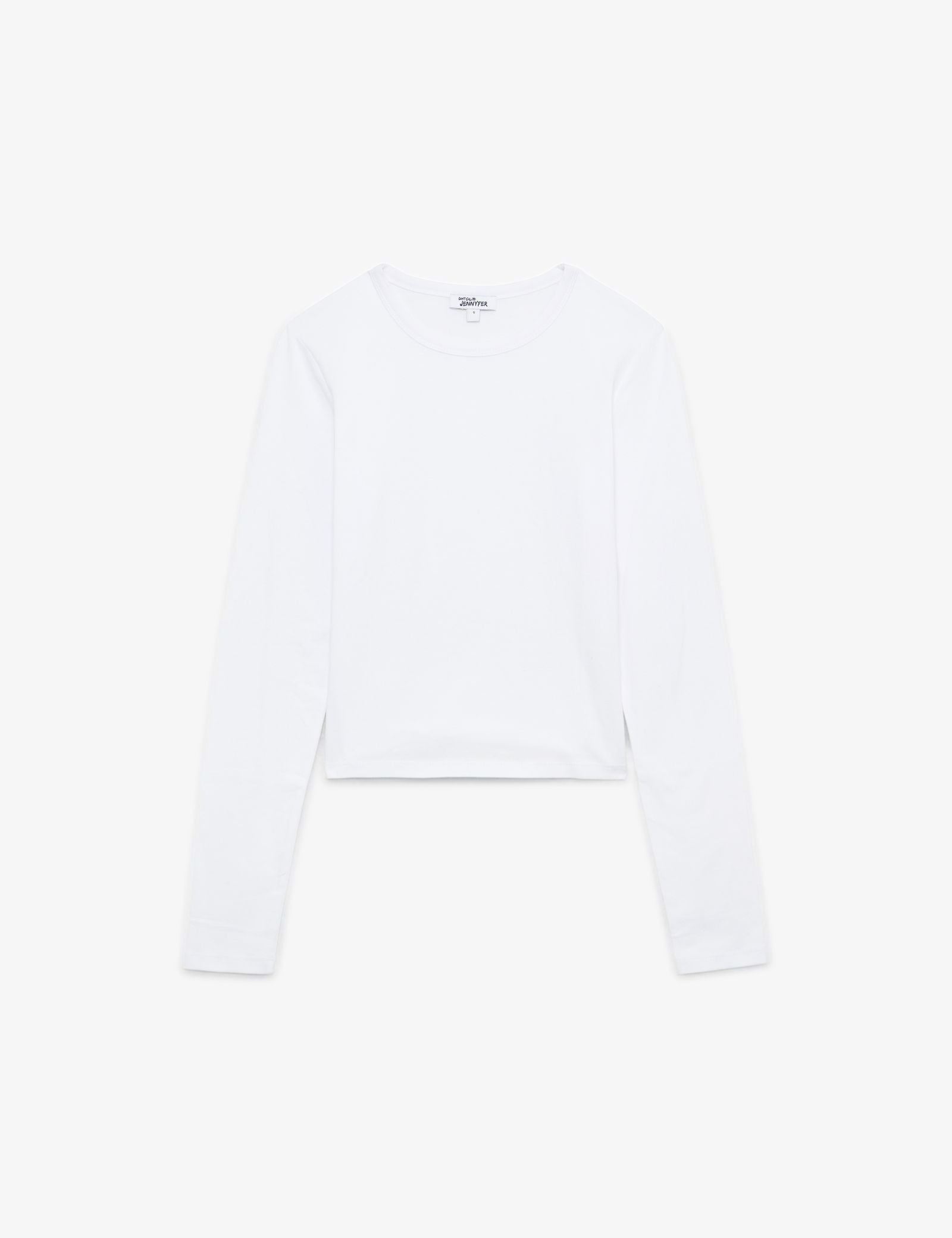 T-shirt court blanc