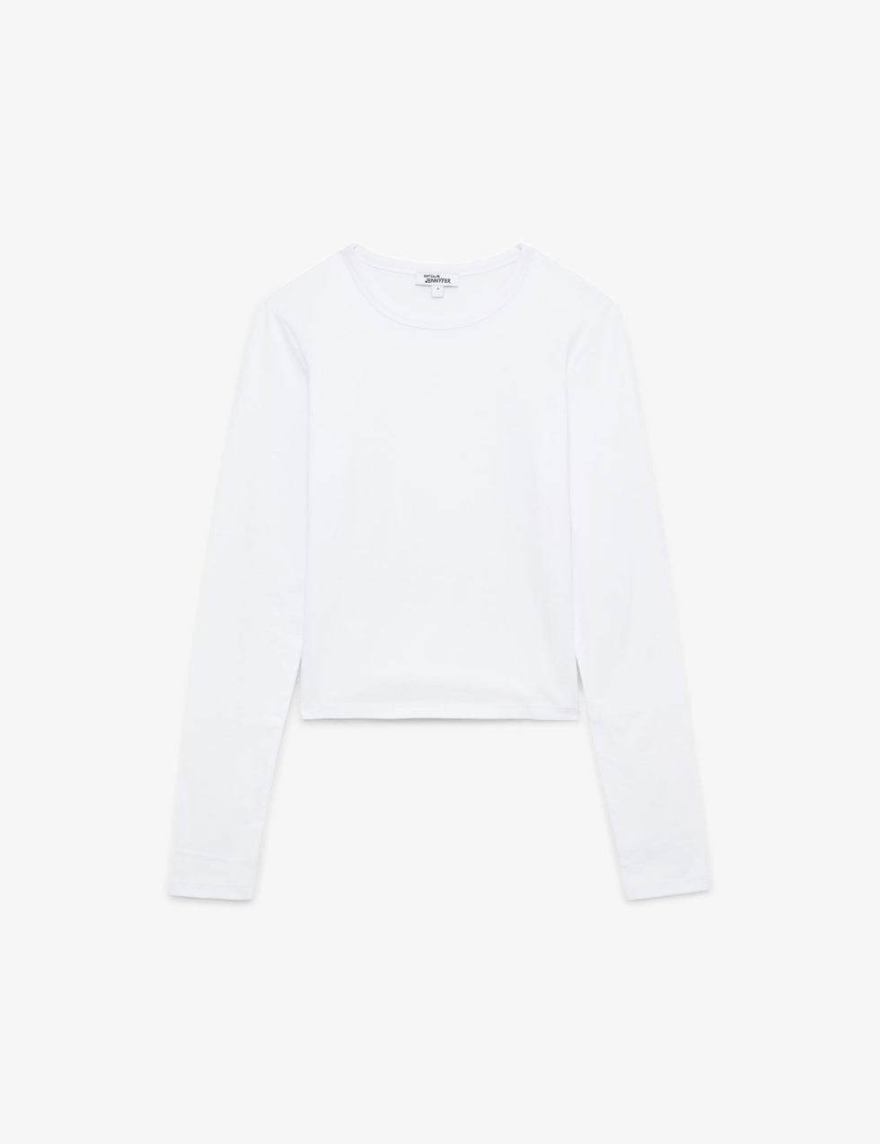 T-shirt court blanc