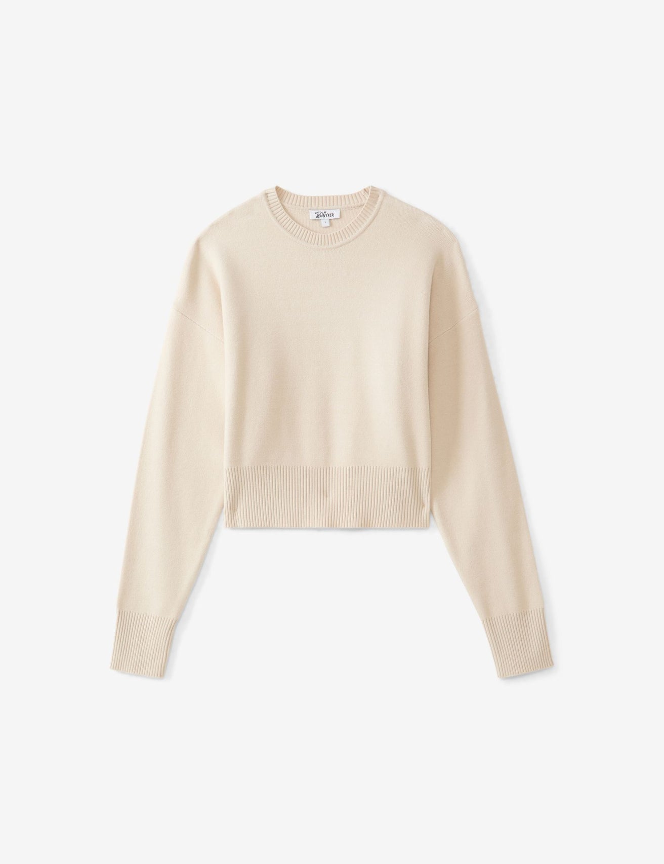 Pull oversize court creme - Image 4